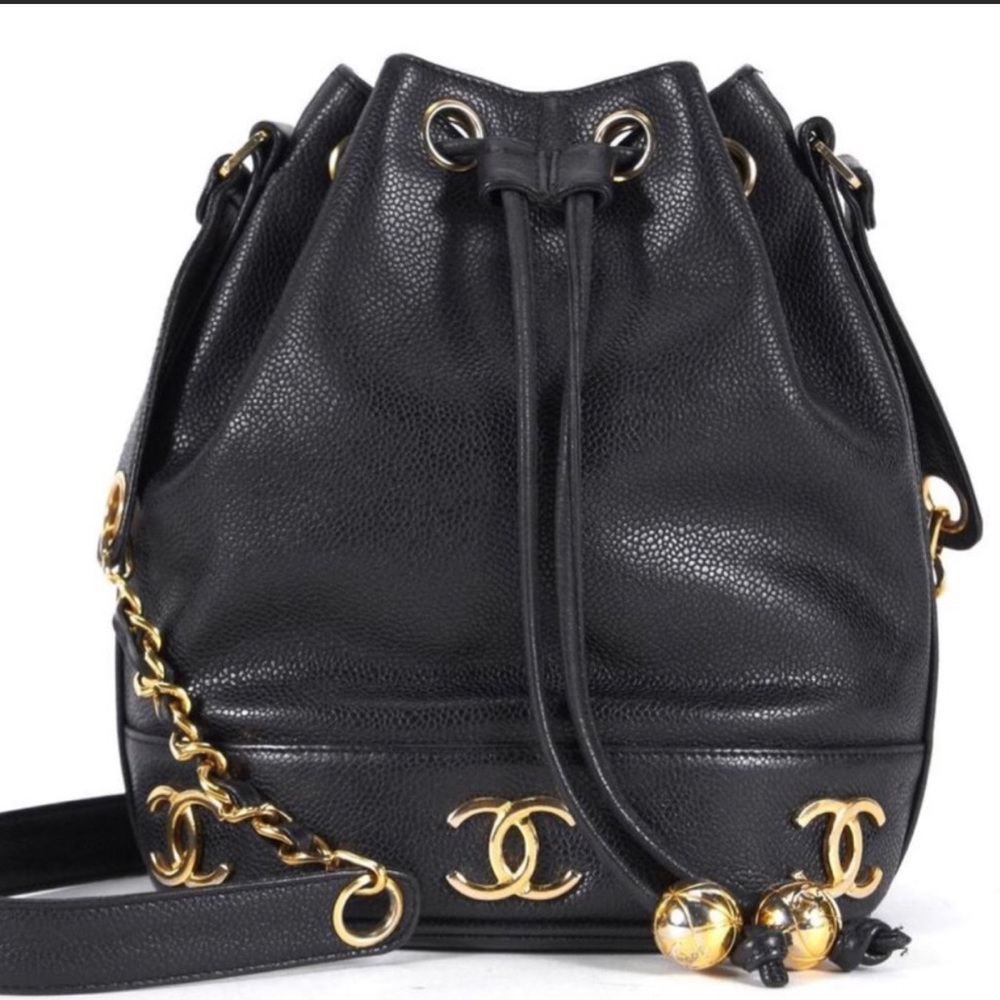 Vintage chanel bucket bag